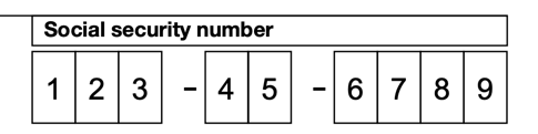 Cell field capability for an employee id number